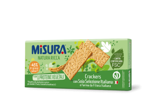 Crackers con Soia Selezione Italiana