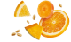 Frollino integrale con farcitura alla zucca, carota e arancia
