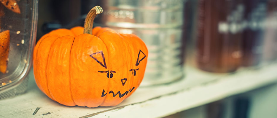 Decorare la zucca di Halloween senza inciderla, ecco tante idee originali