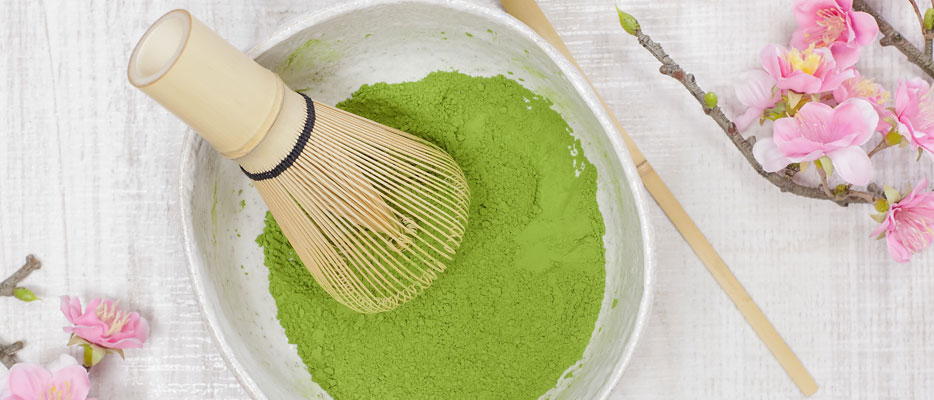 Tè verde Matcha in polvere