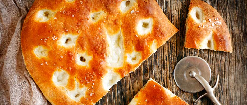 Focaccia di zucca e semi di papavero