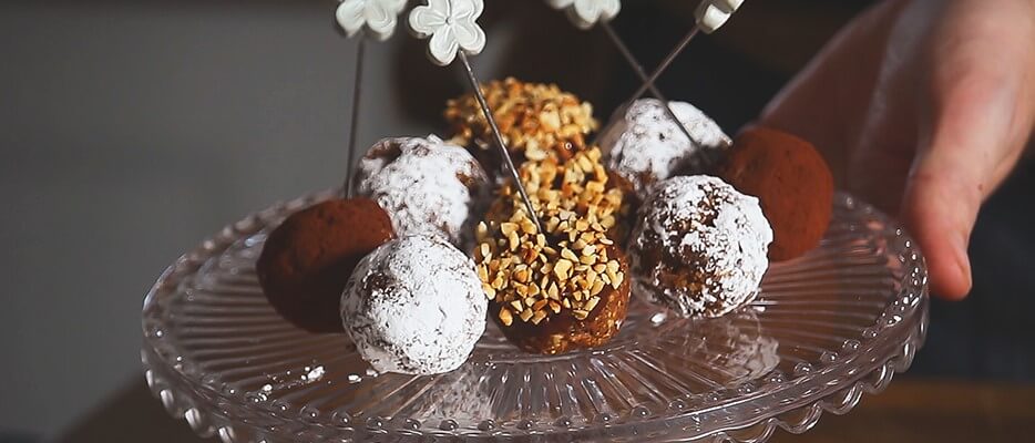 Piaceri su Misura: Praline di frutta secca