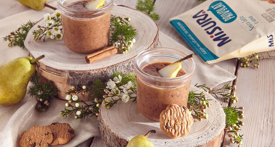 Crema di biscotti senza latte e uova