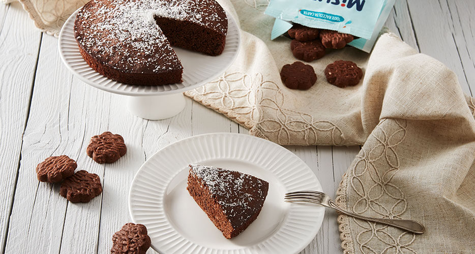 Torta fredda al Cacao e Cocco