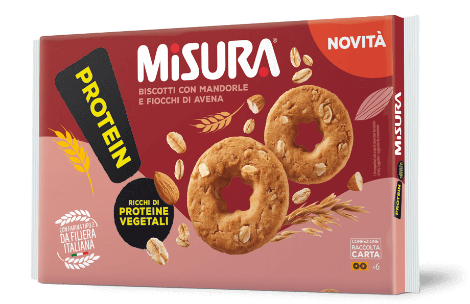 Biscotti con Mandorle e fiocchi di avena