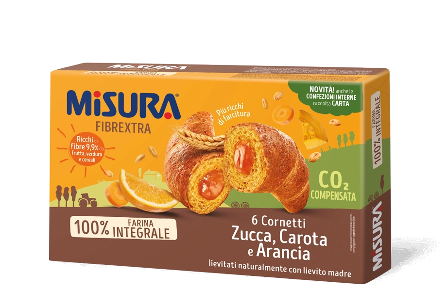 Cornetti Zucca, Carota<br>e Arancia