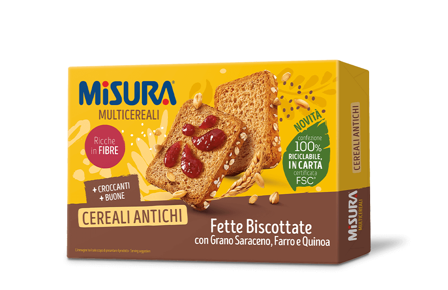 Fette Biscottate ai Cereali Antichi