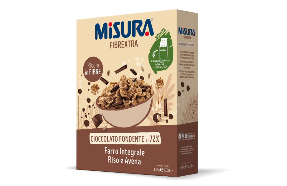 Fiocchi di frumento 100% Integrale Avena e Riso DOLCESENZA - Misura