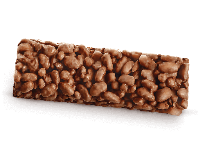 Snack al Cacao con Cereali<br>e Fave di Cacao