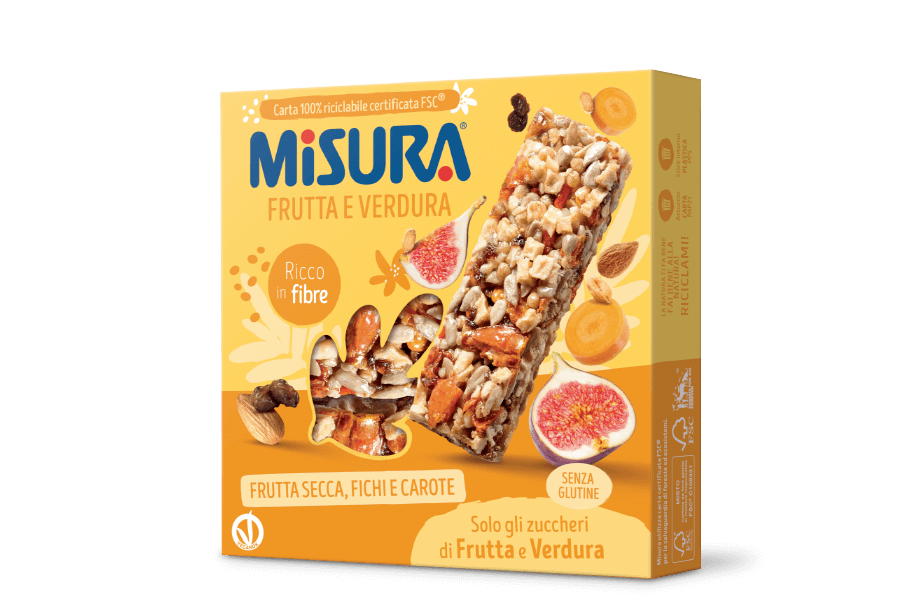Barretta con Frutta, Verdura<br>e Cereali
