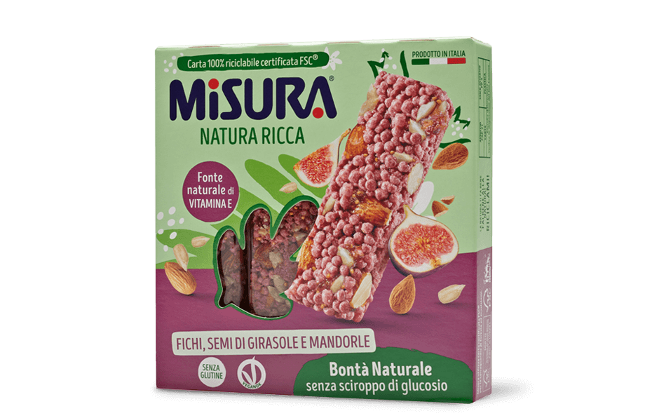 Barretta con Cereali, Fichi<br>e Mandorle