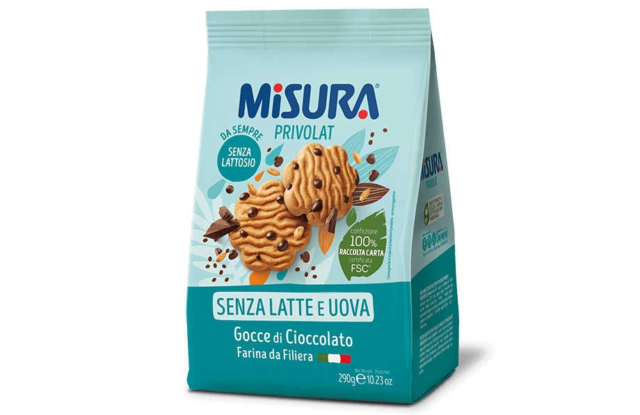 Biscotti con Gocce<br>di Cioccolato