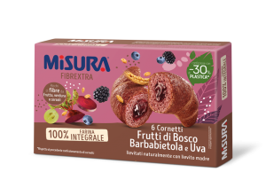 Cornetti Integrali Frutti di Bosco, Barbabietola e Uva