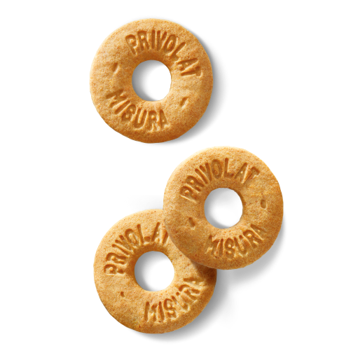 Immagine dei Biscotti Miele Millefiori Misura della linea Privolat