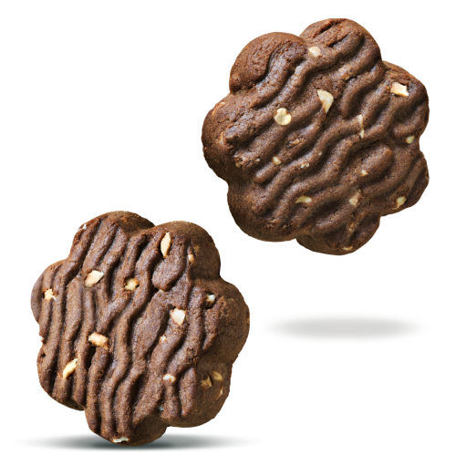 Immagine dei biscotti Cacao e riso soffiato Misura della linea Privolat