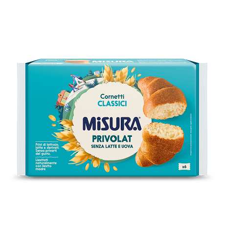 Immagine del packaging Cornetti Classici Misura della linea Privolat